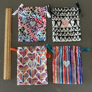 Brighton jewelry dust bags pouches lot of 4